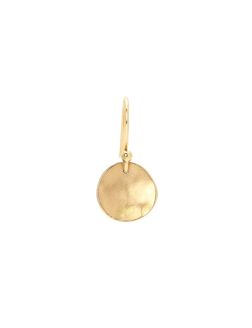 ANNE SPORTUN | Petite Gold Round Disc Earrings