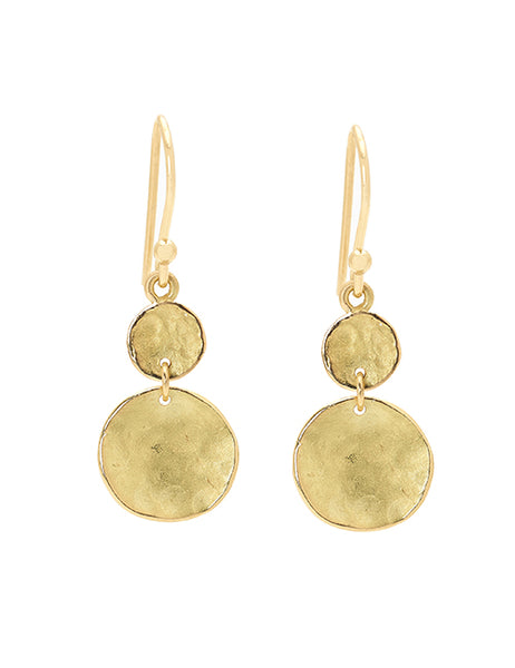 ANNE SPORTUN | Double Hammered Disc Earrings – 29 North Boutique at The ...