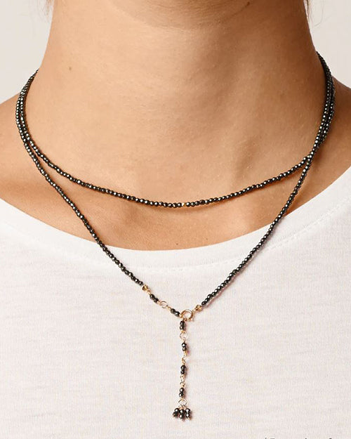 ANNE SPORTUN | Bracelet - Necklace Wrap | Spinel