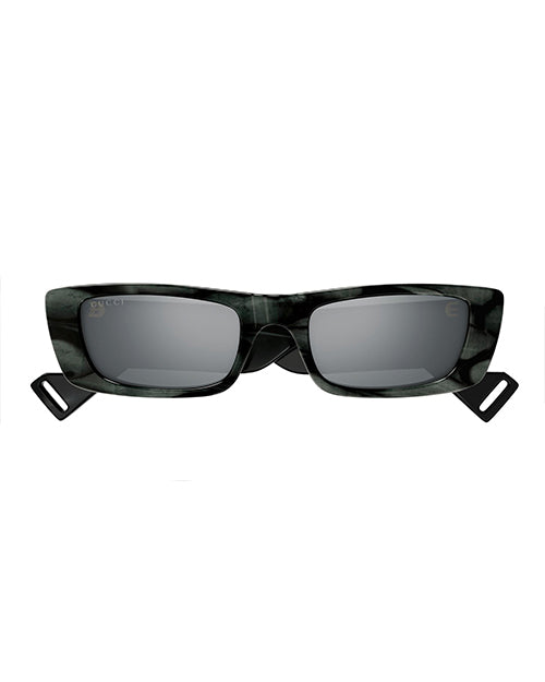 Gucci Unisex sunglasses on a white background. Front view.