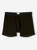 Black long leg men's trunks