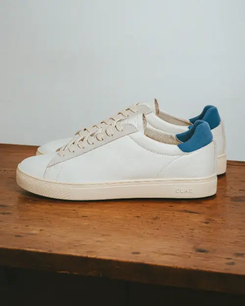 CLAE | Bradley Sneaker | Off-White Pebble Blue