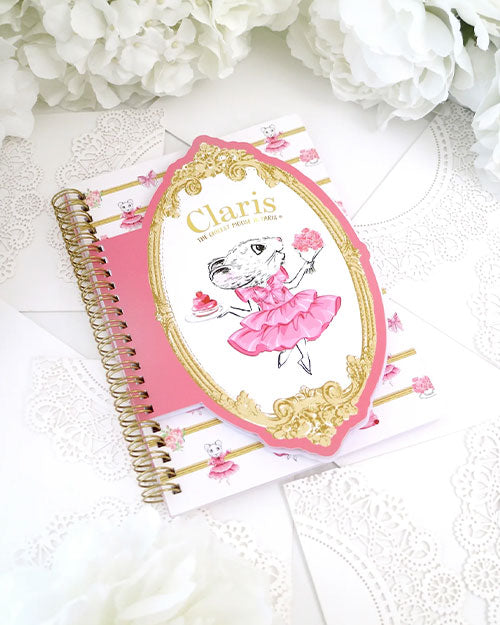 BUNNIES BY THE BAY | Luxury Stationary | Claris Layered Notebook