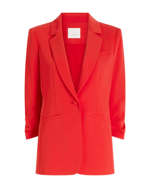 CINQ A SEPT | Crepe Khloe Blazer | Bisou