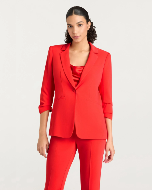 CINQ A SEPT | Crepe Khloe Blazer | Bisou