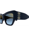 CARTIER | Double C Woman Sunglasses | Blue