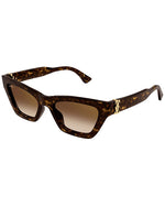 CARTIER | Double C Woman Sunglasses | Havana