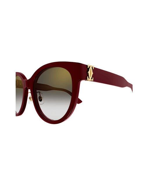 CARTIER | Signature C Women Sunglasses | Red