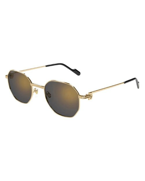 CARTIER | Première De Cartier Unisex Sunglasses | Gold & Grey