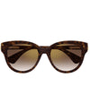 Cat eye sunglasses perfect for a chic and sophisticated look.