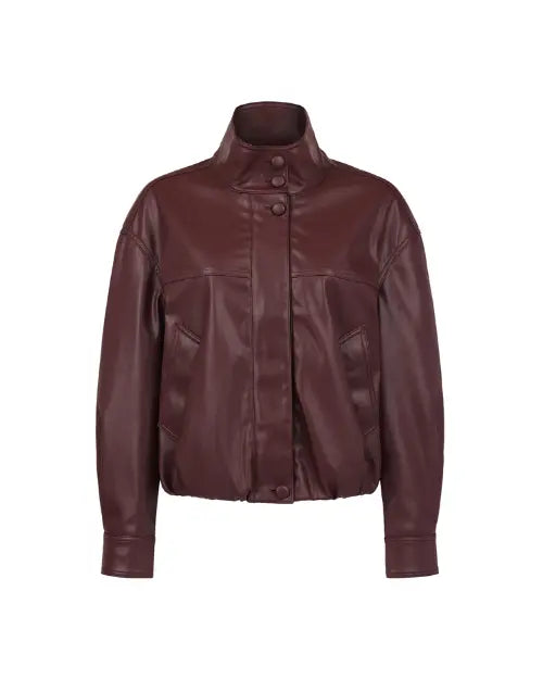 BORN A KENNEDY | Crosby Bomber Jacket | Burgundy