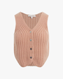 FAVORITE DAUGHTER | The Knit Favorite Vest | Mauve