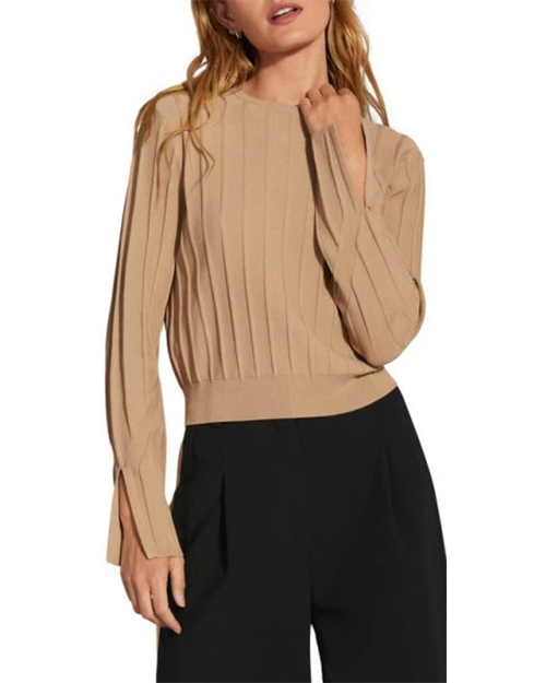 FAVORITE DAUGHTER | The Loretta Knit Top | Beige