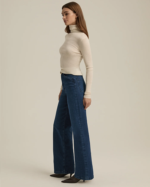 FAVORITE DAUGHTER | The Mischa Super High Rise Wide Leg | Columbia