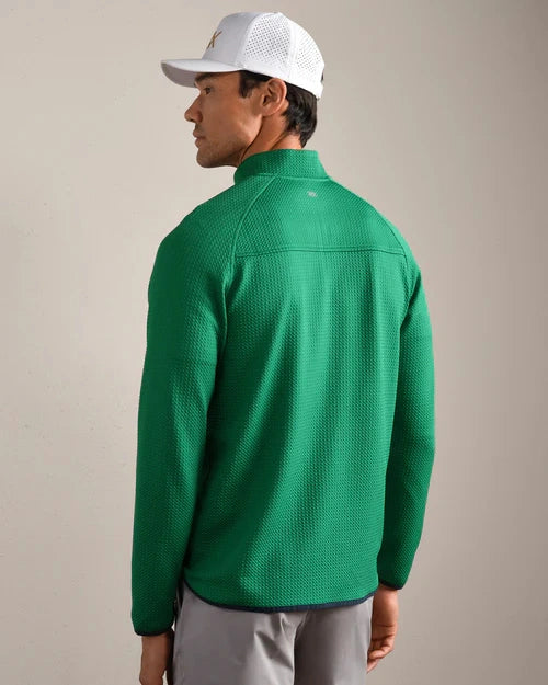 RHONE | Founder's Golf 1/4 Zip Sweater | Fern Green