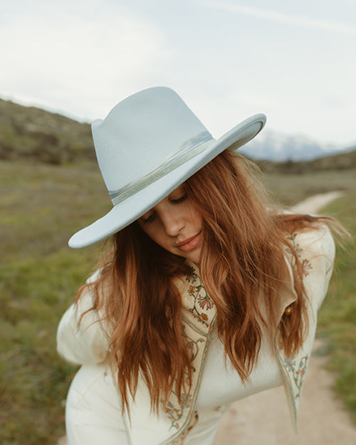FREYA | Robin Hat | Powder Blue | FINAL SALE
