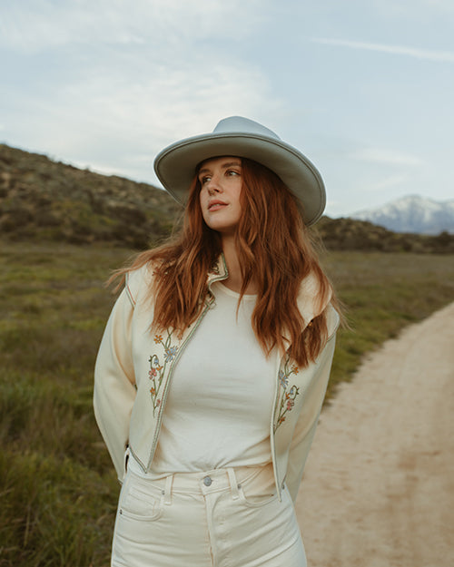 FREYA | Robin Hat | Powder Blue | FINAL SALE