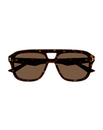 GUCCI | Logo Man Sunglasses | Havana