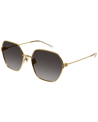 GUCCI | GG Logo Women Sunglasses | Gold – 29 North Boutique  display picture 1