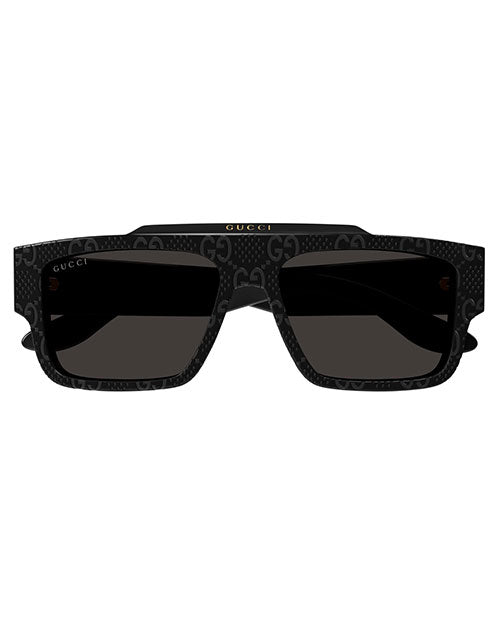 GUCCI | Lettering Man Sunglasses | Black