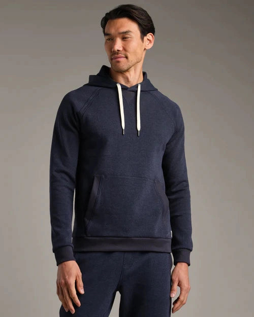 RHONE | Heritage Midweight Hoodie | Navy Heather