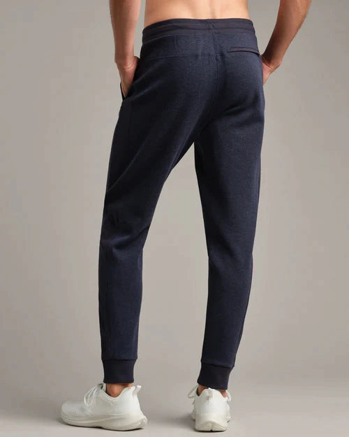 RHONE | Heritage Midweight Sweatpant | Navy Heather