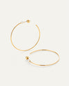 Hoops on a white backdrop.