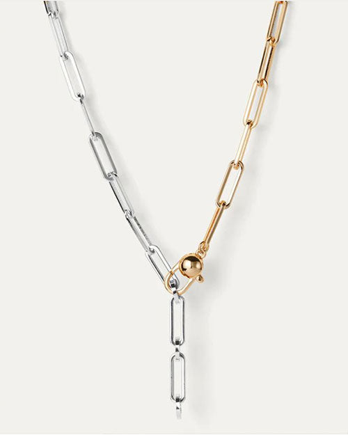 JENNY BIRD | Andie Slim Chain Necklace | Two-Tone