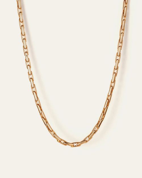 Gold chain necklace