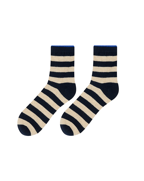 JUMPER 1234 | Stripe Socks | Navy