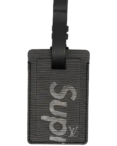 Louis Vuitton x Supreme luggage tag