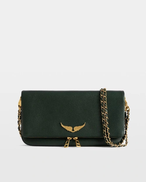 ZADIG & VOLTAIRE | Rock Clutch | Emerald