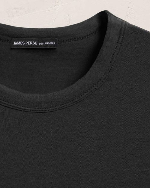 Carbon Elevated Lotus Jersey Long Sleeve Crew, crafted from a comfortable cotton blend fabric.