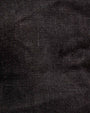 Up-close image of the detail in the linen shorts.