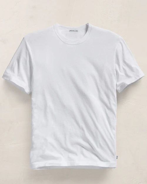 JAMES PERSE | Short Sleeve Crew Neck Shirt | White