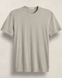 Short sleeve crew neck tee, showcasing a simple and versatile design suitable for casual wear.