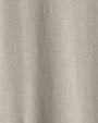 Detailed view of a plain crew neck shirt with short sleeves, emphasizing its minimalist style.