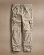 Parachute Poplin Cargo pants displayed, featuring multiple pockets and a relaxed fit for comfort and utility.