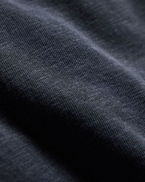 Detailed view of Vintage French Terry sweatpants cotton fabric. 