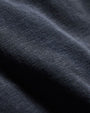 Detailed view of Vintage French Terry sweatpants cotton fabric. 