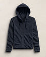 Vintage zip-up hoodie featuring a classic design with a hood and front zipper.