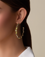 SUZANNE KALAN | Mega Hoops | Green Ombre