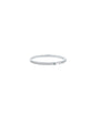 SUZANNE KALAN | Half Diamond Band | White Gold & Baguette Diamond