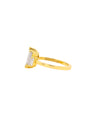 SUZANNE KALAN | Five Stone Ring | Yellow Gold & Green Gemstone