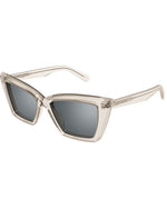 SAINT LAURENT | SL Logo Women Sunglasses | Beige