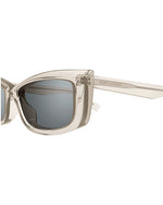 SAINT LAURENT | SL Logo Woman Sunglasses | Beige