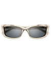 SAINT LAURENT | SL Logo Woman Sunglasses | Beige