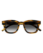 SAINT LAURENT | Monogram Unisex Sunglasses | Havana