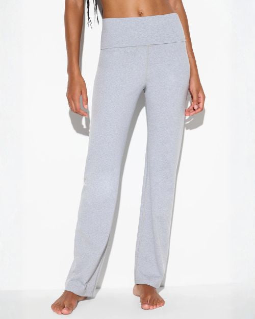 SPIRITUAL GANGSTER | Blair Foldover Pant| Light Grey