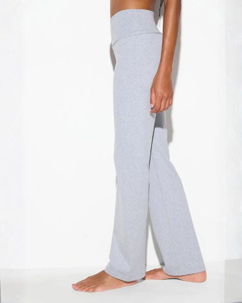 SPIRITUAL GANGSTER | Blair Foldover Pant| Light Grey